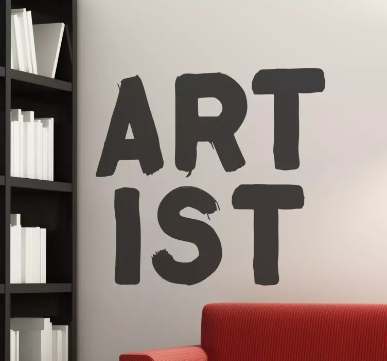 Artist Wall Decal - TenStickers