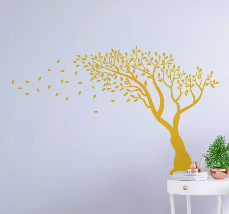 Autumn tree sticker tree wall sticker - TenStickers