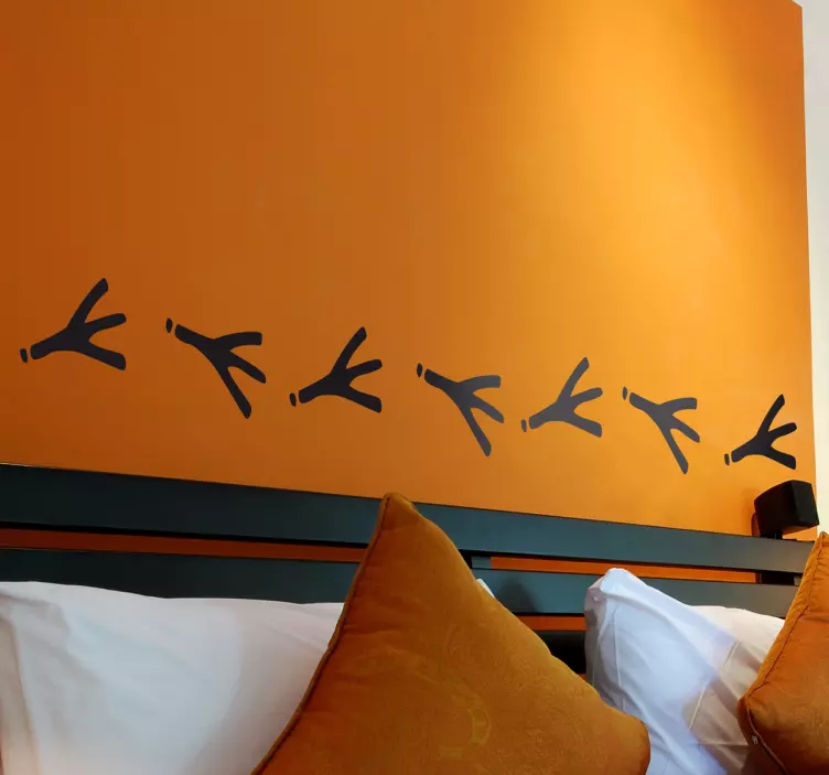 Bird Feet Wall Border Sticker - TenStickers