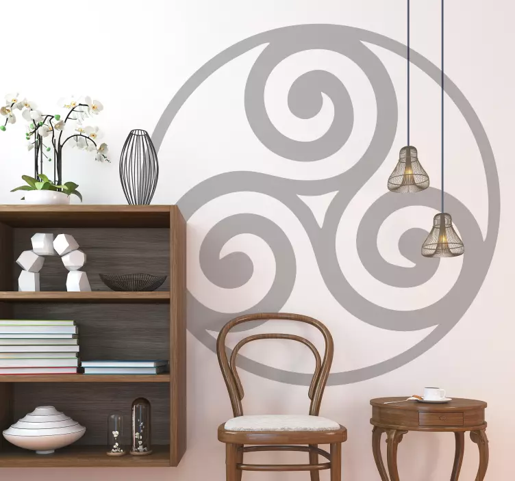 Celtic Design Wall Sticker - TenStickers