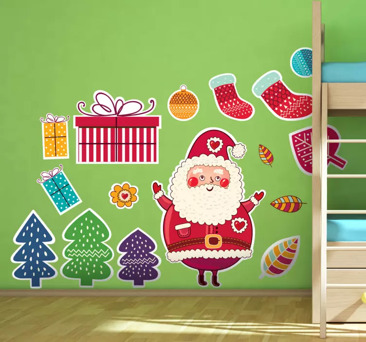 Christmas Spirit Wall Stickers - TenStickers
