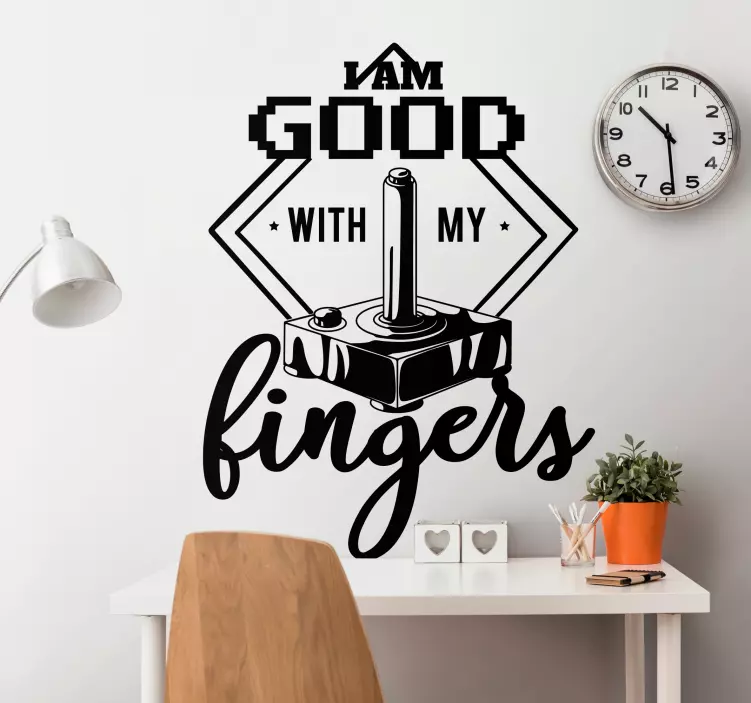 Classic Controller Statement wall sticker - TenStickers