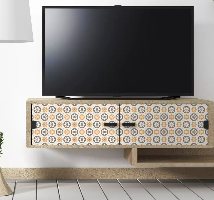 Decoration wall sticker floral pattern accents - TenStickers