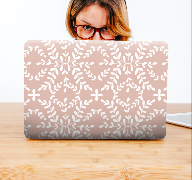Foliage Pattern laptop skin - TenStickers