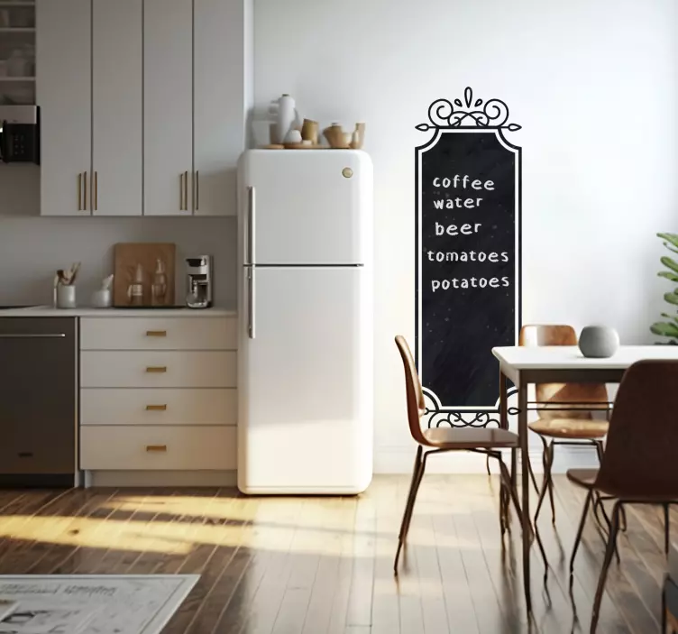 Frame Blackboard vintage wall decor - TenStickers