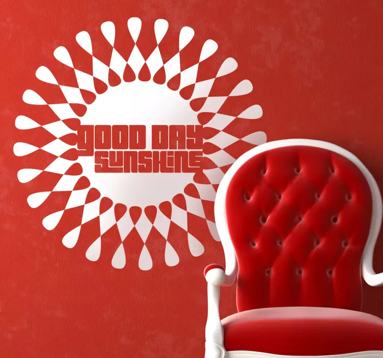 Good Day Sunshine Wall Sticker - TenStickers