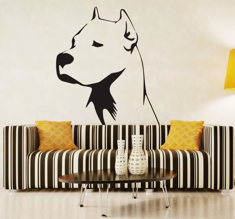 Great Dane  Dog Wall Sticker - TenStickers