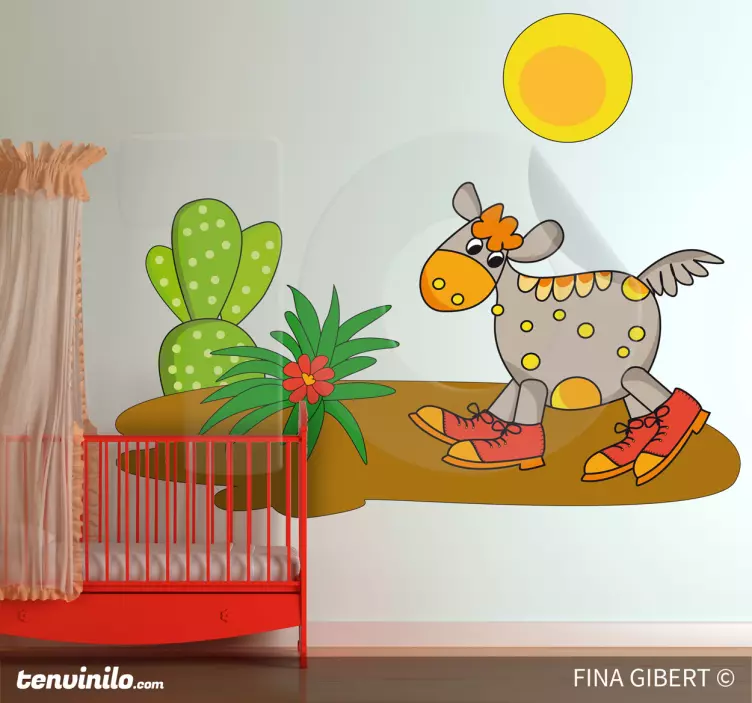 In the Desert Wall Mural - TenStickers