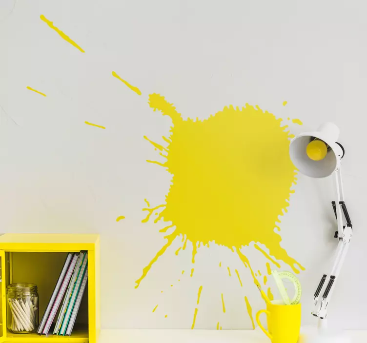 Ink Stain Sticker - TenStickers