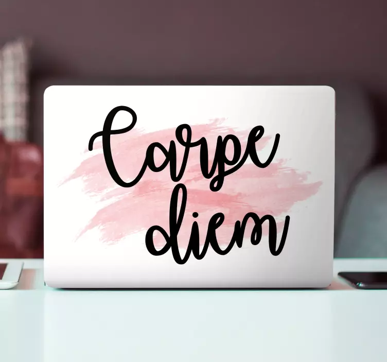 Inspirational Saying laptop skin - TenStickers