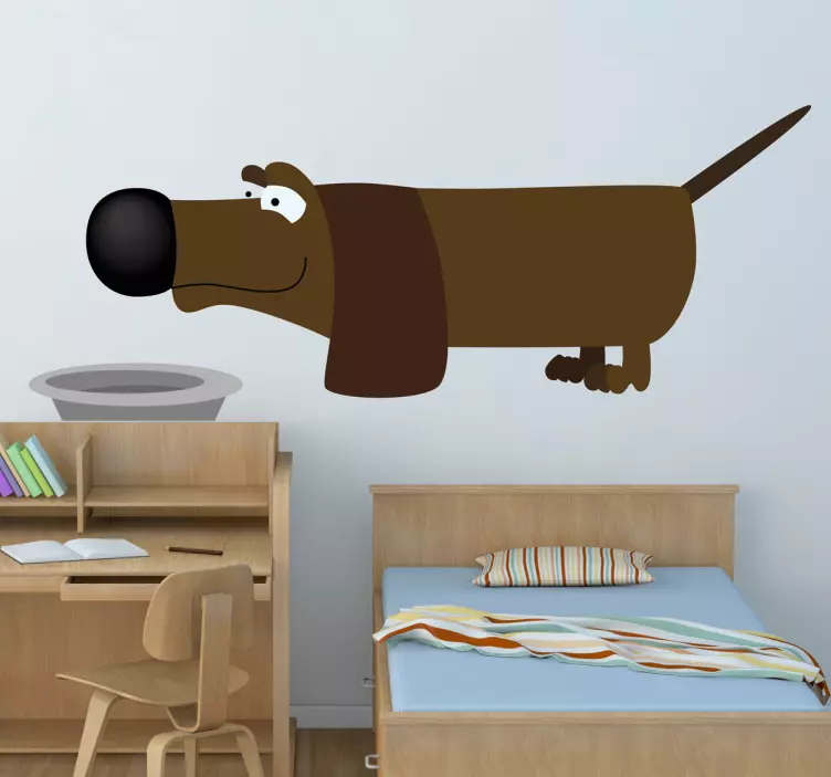Kids Sauage Dog Wall Sticker - TenStickers