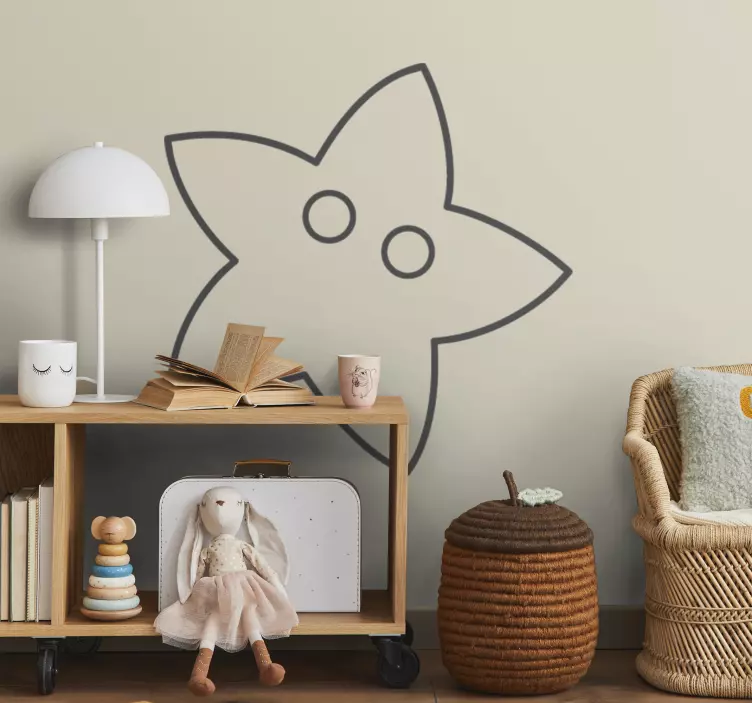 Kids Star Wall Decal - TenStickers