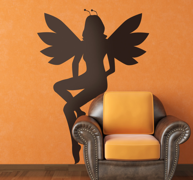 Kids Young Fairy Wall Sticker - TenStickers