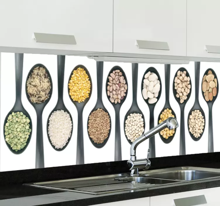 Kitchen Spoons Wall Sticker - TenStickers