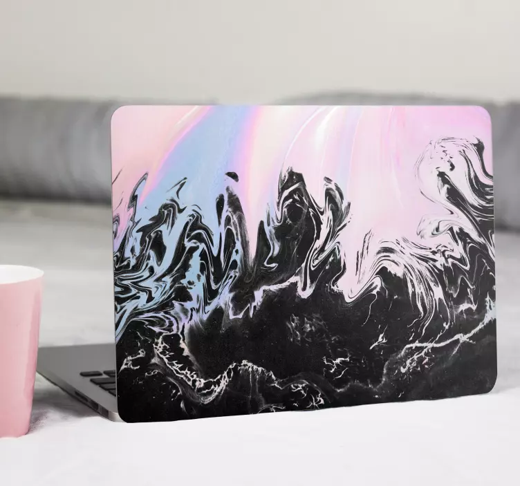 Laptop skin marble surface cover - TenStickers