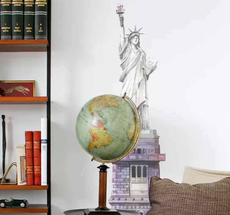Liberty Monument wall sticker - TenStickers