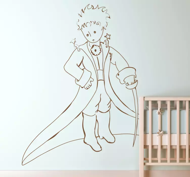 Little Prince Wall Sticker - TenStickers