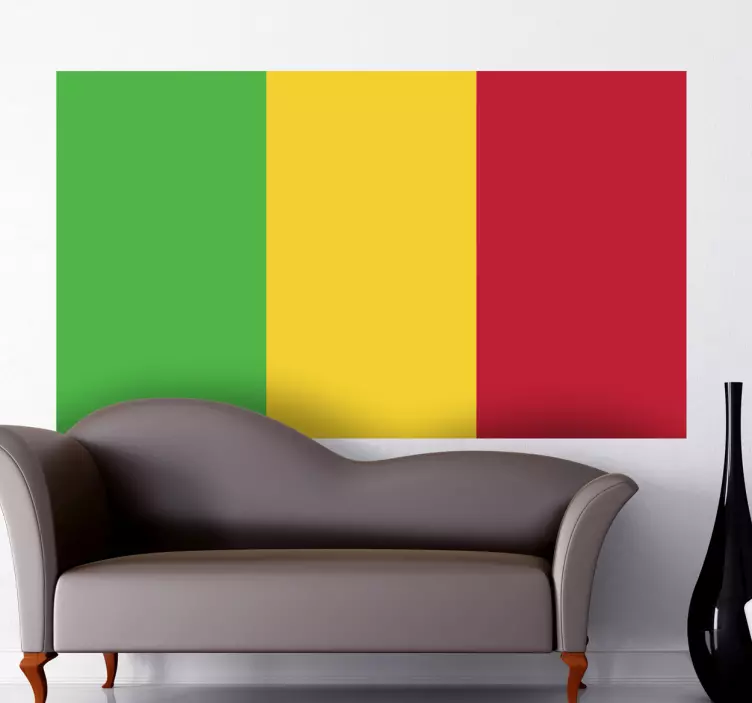Mali Flag Sticker - TenStickers
