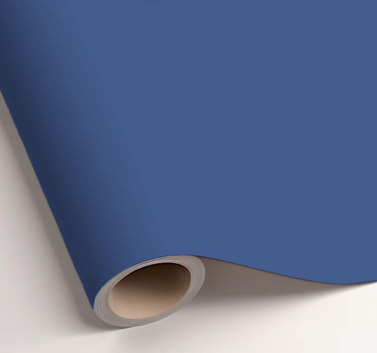 Matte Navy Blue plain sticker - TenStickers