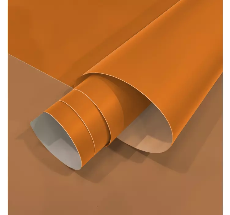 Matte orange furniture decal  - TenStickers
