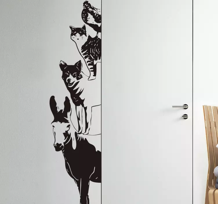 Musicians of Bremen Wall Sticker - TenStickers