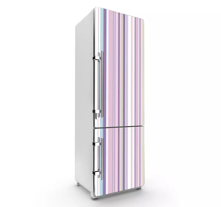 Neutral Tones Fridge Sticker - TenStickers