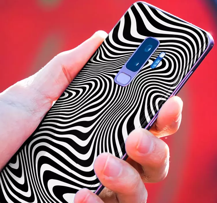 Optical Illusion Samsung stickers - TenStickers