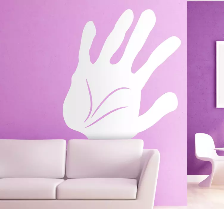 Palm Silhouette Wall Sticker - TenStickers