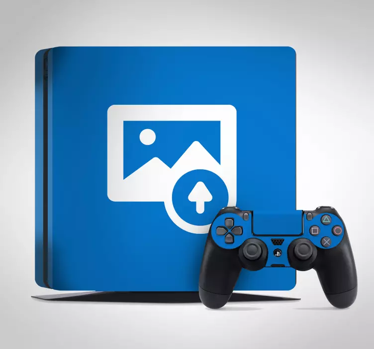 Customisable photo design ps4 skin - TenStickers