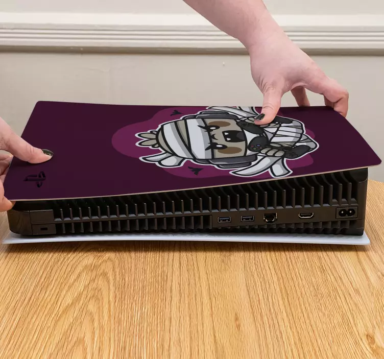 Ps5 skin superhero controller design - TenStickers