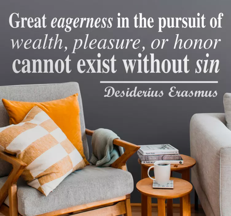 Quote sticker inspiring words to live by - TenStickers