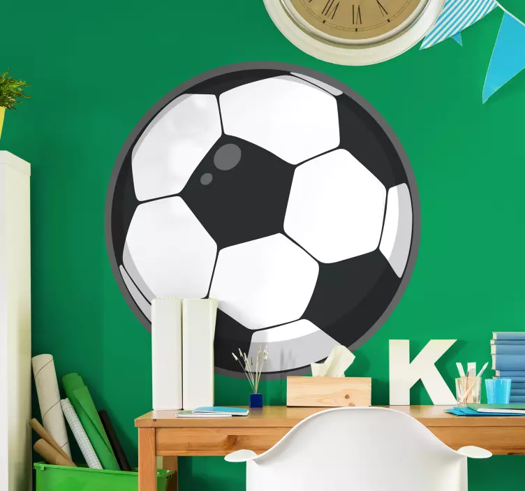 Soccer Ball Style football sticker - TenStickers