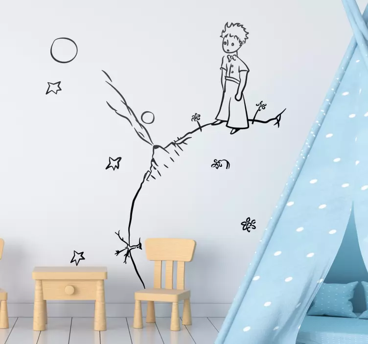 The Little Prince Kids Sticker - TenStickers