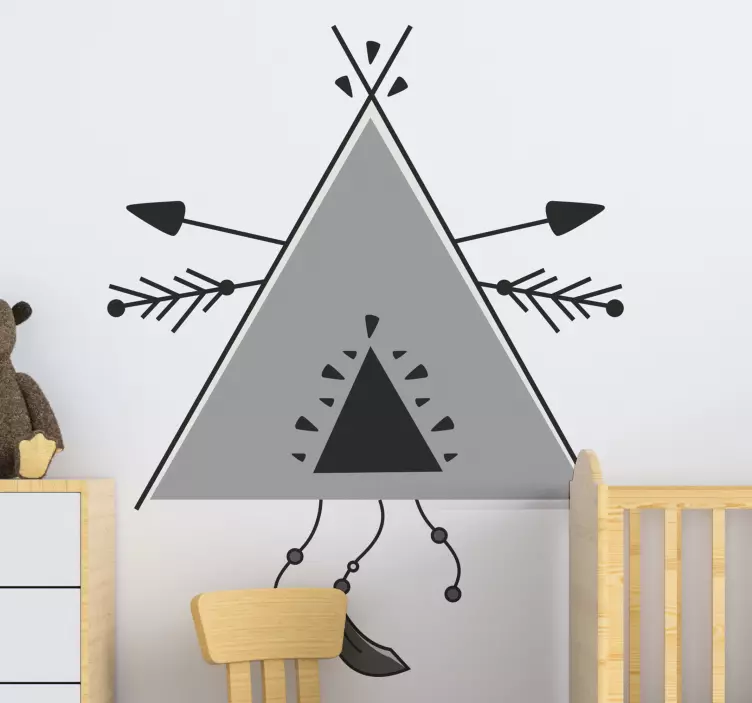 Tribal Pattern Element wall stickers for kid - TenStickers
