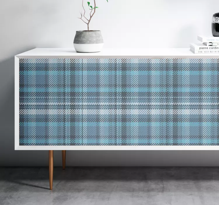 Tweed pattern furniture sticker - TenStickers