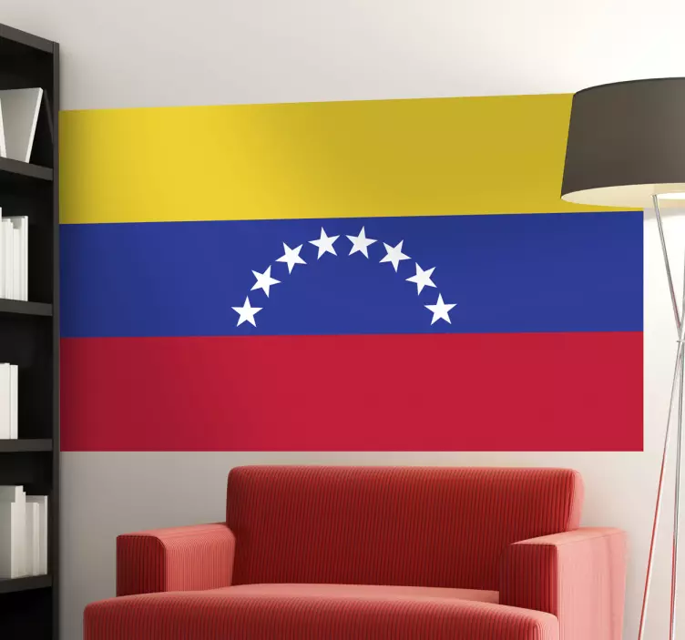 Venezuela Flag Sticker - TenStickers