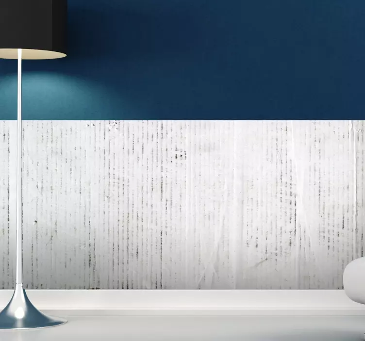 White Cardboard Vinyl Sheet - TenStickers