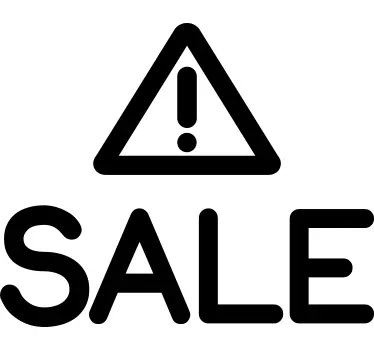 Sticker warning UK - TenStickers
