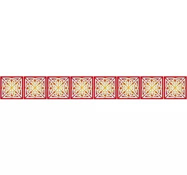Celtic symbols borderdecal - TenStickers