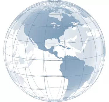 Transparent America Sticker - TenStickers