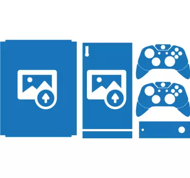 Personalised photo xbox sticker - TenStickers
