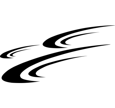 Campervan decal aero-dynamic velocity - TenStickers
