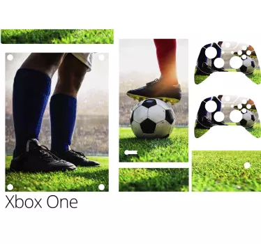 Soccer football stadium xbox sticker - TenStickers