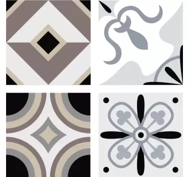 Ornamental patterns Home Wall Sticker - TenStickers