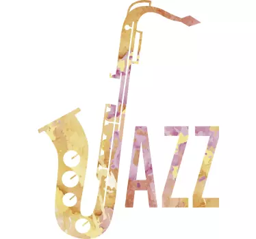 Jazz wall decor - TenStickers