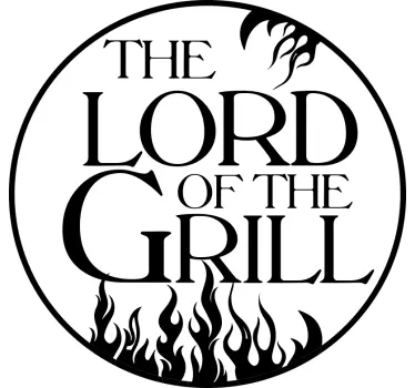 Lord of grill BBQ food sticker - TenStickers