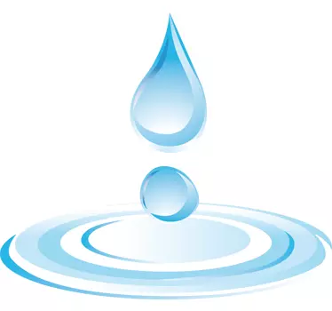 Water Droplets - TenStickers