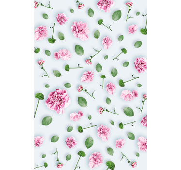 Plants flowers window decal - TenStickers