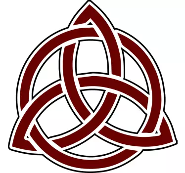 Celtic Knot Design geometric wall sticker - TenStickers