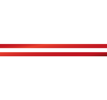 Red stripe  Car Decal - TenStickers